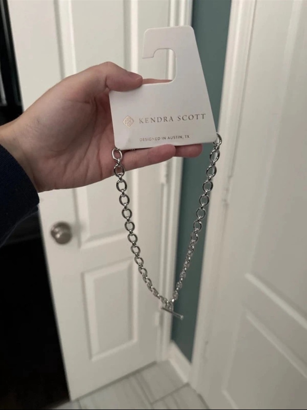 Silver Chain Kendra Scott Necklace